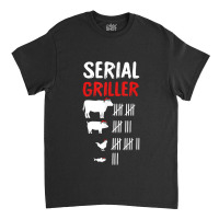 Serial Griller Christmas X-mas Pajama Grill Chef Bbq Master Classic T-shirt | Artistshot