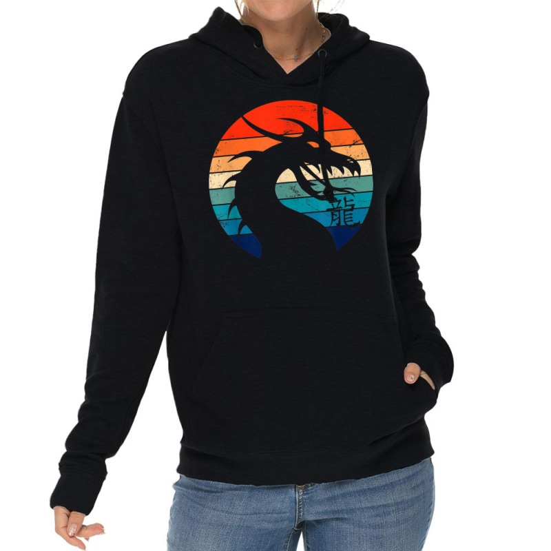 Dragon Illustration And Year Of The Dragon Chinese New Year Lightweight Hoodie | Artistshot