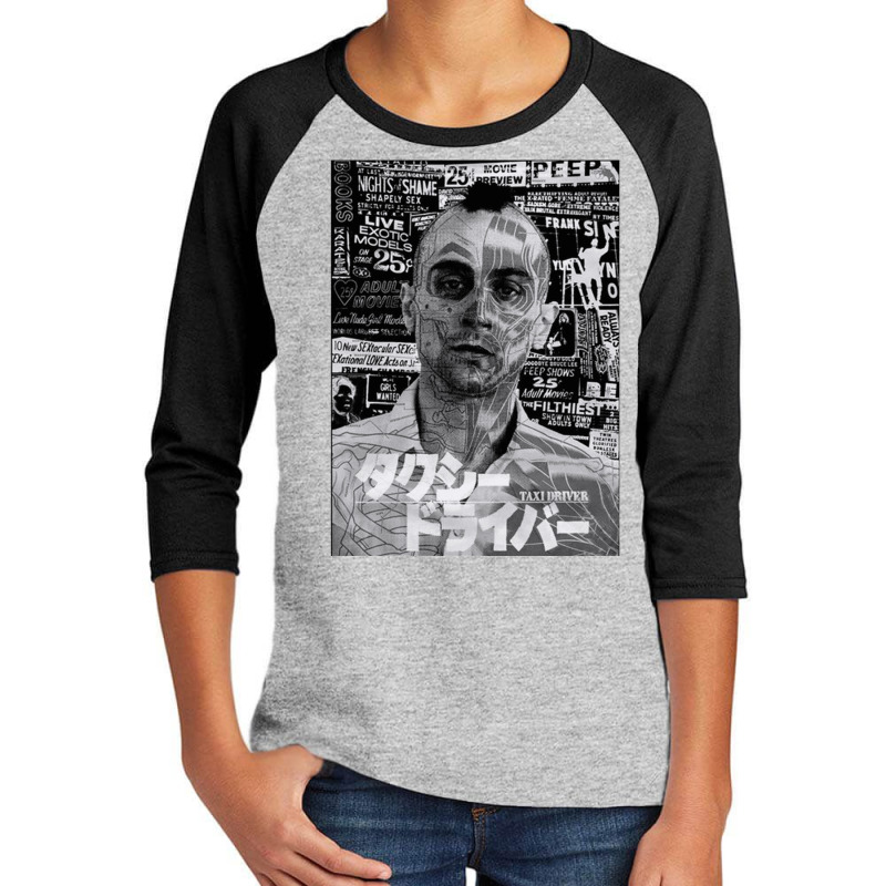 Taxi Driver Japan, Taxi, Driver, Japan, The Taxi Driver Japan, Taxi Dr Youth 3/4 Sleeve by SHOPERTHIT | Artistshot