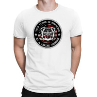 Marine Father Protected By Marine Veteran Marine Family T-shirt | Artistshot