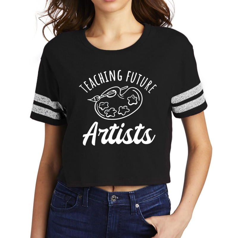 Teaching Future Artists, Teaching, Future, Artists, The Teaching Futur Scorecard Crop Tee | Artistshot