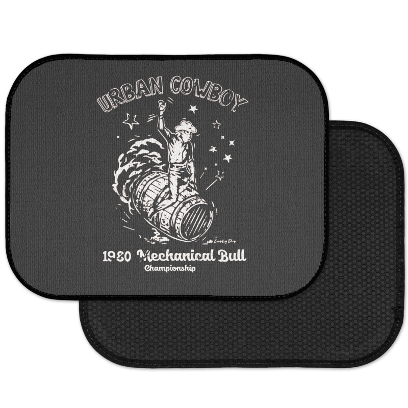 Urban Cowboy, Mechanical Bull, Urban, Cowboy, The Urban Cowboy, Urban  Rear Car Mat | Artistshot