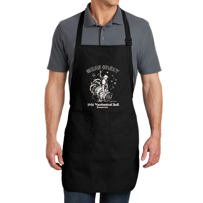 Urban Cowboy, Mechanical Bull, Urban, Cowboy, The Urban Cowboy, Urban  Full-length Apron | Artistshot