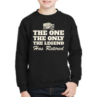 Marine Retirement Youth Sweatshirt | Artistshot