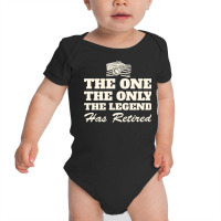 Marine Retirement Baby Bodysuit | Artistshot