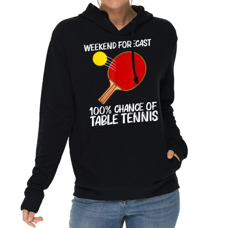 Cool Table Tennis Art For Men Women Ping Pong Sport Player Lightweight Hoodie by Markets | Artistshot