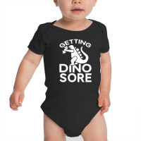 Dinosaur Workout Baby Bodysuit | Artistshot