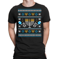 Hanukkah Jewish Ugly Sweater Style T-shirt | Artistshot