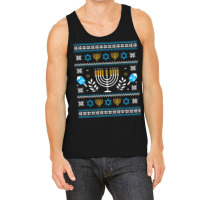 Hanukkah Jewish Ugly Sweater Style Tank Top | Artistshot