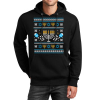 Hanukkah Jewish Ugly Sweater Style Unisex Hoodie | Artistshot