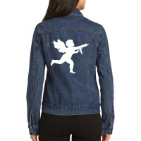 Vanilla Ice Cupid Classic Ladies Denim Jacket | Artistshot