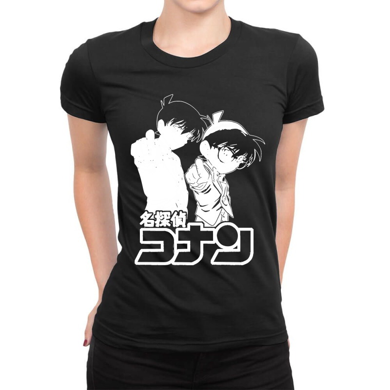 Detective Conan Classic Ladies Fitted T-Shirt by cm-arts | Artistshot