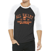 All Valley Karate, All, Valley, Karate, The All Valley Karate, All Val 3/4 Sleeve Shirt | Artistshot