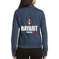 Nayarit Mexico T-shirt Ladies Denim Jacket | Artistshot