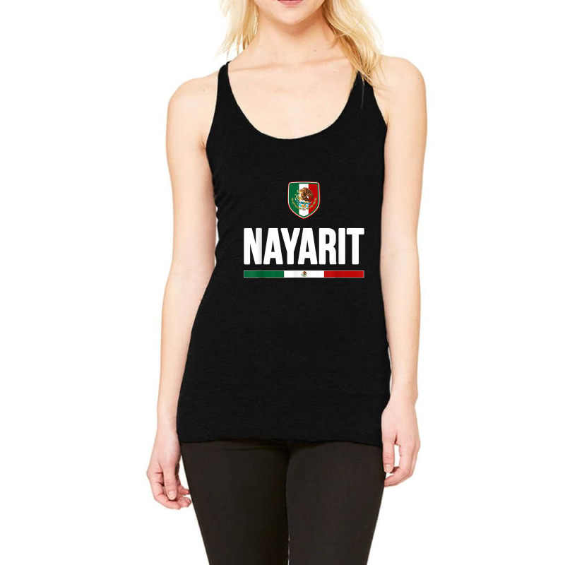 Nayarit Mexico T-shirt Racerback Tank by cm-arts | Artistshot