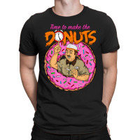 Time To Make The Donuts, Funny Vintage Retro 80_s Humor T-shirt | Artistshot