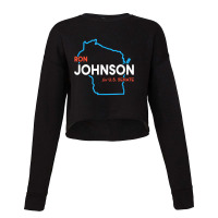 Ron Johnson 2022 Senate Election Wisconsin Republican Red T-shirt Cropped Sweater | Artistshot