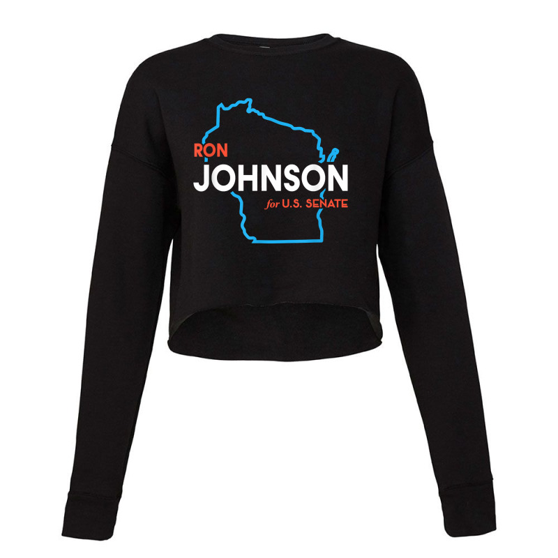 Ron Johnson 2022 Senate Election Wisconsin Republican Red T-shirt Cropped Sweater by cm-arts | Artistshot