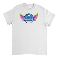 My Unicorn Ate My Homework Wing Classic T-shirt | Artistshot