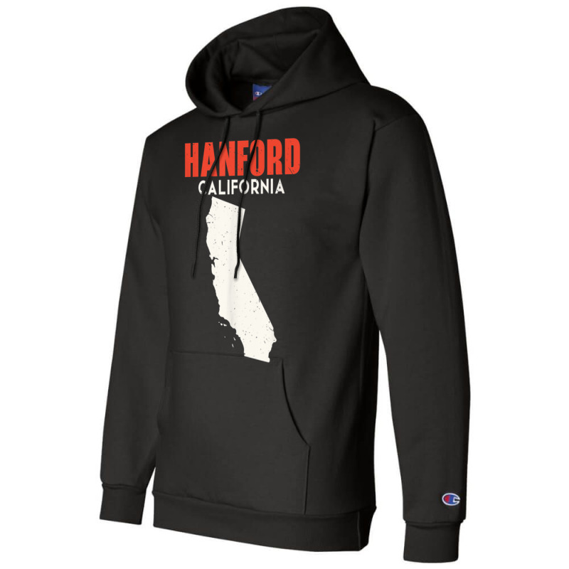 Hanford California Usa State America Travel Californian Champion Hoodie by Newshirt | Artistshot