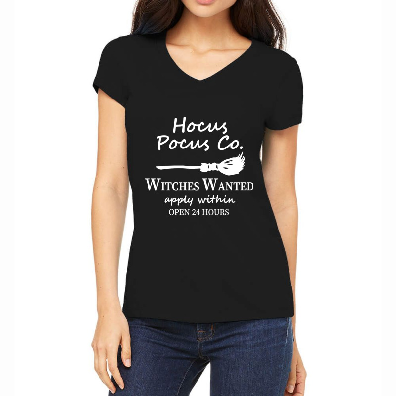 Hocus Pocus Co Women's V-Neck T-Shirt by laurynvanhoose | Artistshot