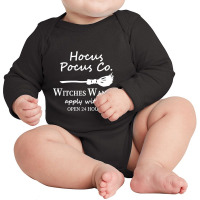 Hocus Pocus Co Long Sleeve Baby Bodysuit | Artistshot