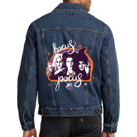 Hocus Pocus Colour Men Denim Jacket | Artistshot