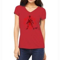 Crs3ven & R3d D3vil Women's V-neck T-shirt | Artistshot