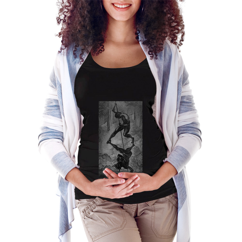 Occult Gothic Dark Satanic Unholy Witchcraft Grunge Emo Goth T-shirt Maternity Scoop Neck T-shirt by cm-arts | Artistshot