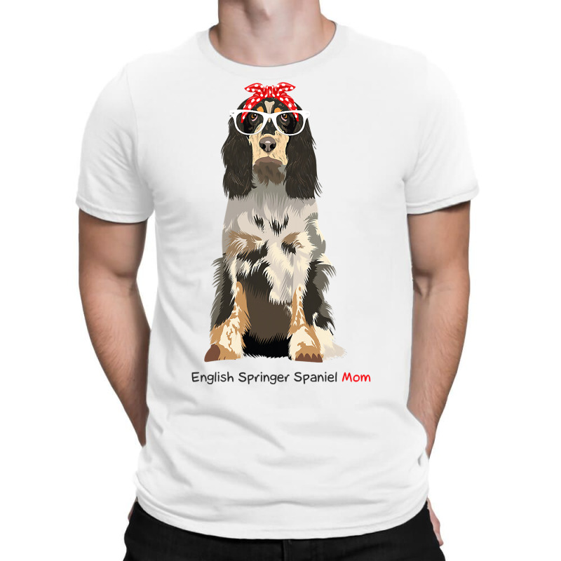 English Springer Spaniel Mom Retro Mothers Day T-shirt | Artistshot