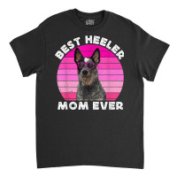 Blue Heeler Mom For Women Retro Blue Australian Cattle Dog Classic T-shirt | Artistshot