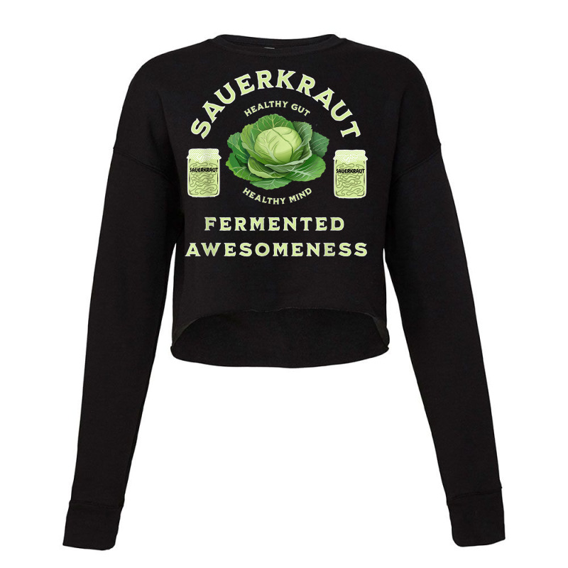 Fermented Sauerkraut Cropped Sweater by Markets | Artistshot