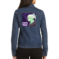 Samurai Ladies Denim Jacket | Artistshot