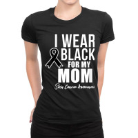 Skin Cancer Awareness Shirt Skin Cancer Shirt Mom Ladies Fitted T-shirt | Artistshot