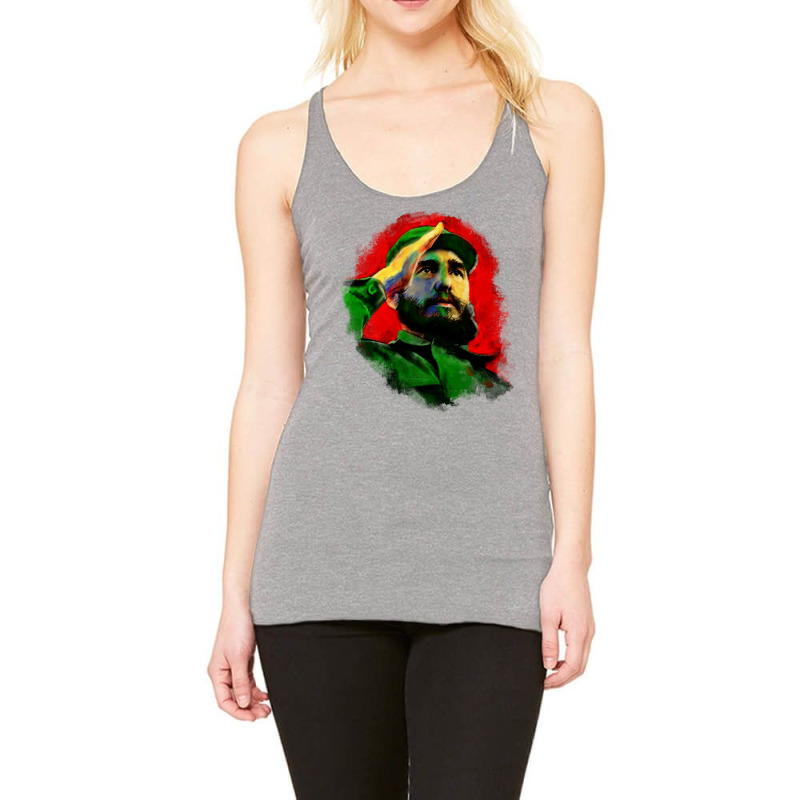 Fidel Castro Pullover Hoodie Racerback Tank by cm-arts | Artistshot