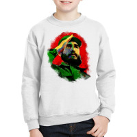 Fidel Castro Pullover Hoodie Youth Sweatshirt | Artistshot