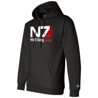 We'll Bangs Okay N7s Champion Hoodie | Artistshot