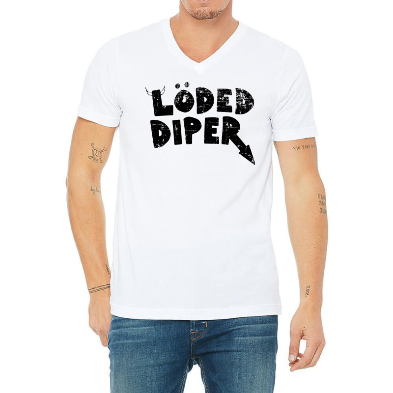 Loded Diper Vintage V-neck Tee | Artistshot