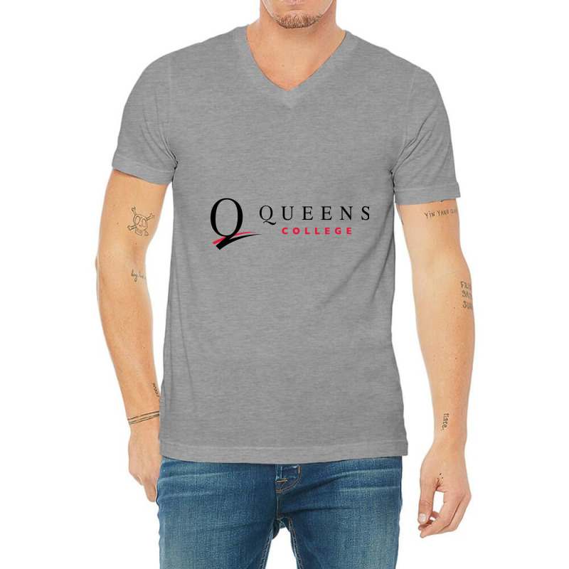 College Of Qu33ns V-neck Tee | Artistshot