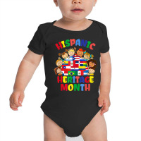 Hispanic Heritage Month Latin American Flag Kids Baby Bodysuit | Artistshot