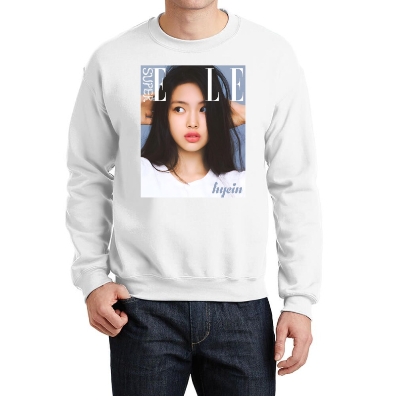 Newjeans Hyein X Elle Crewneck Sweatshirt | Artistshot