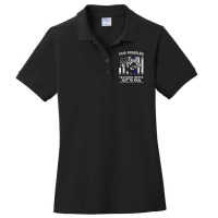 Fur Missiles Teaching Idiots Not To Run K9 Police Dog T Shirt Ladies Polo Shirt | Artistshot