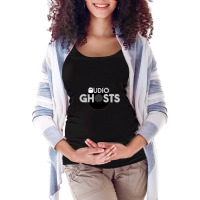 Audio Ghosts Maternity Scoop Neck T-shirt | Artistshot