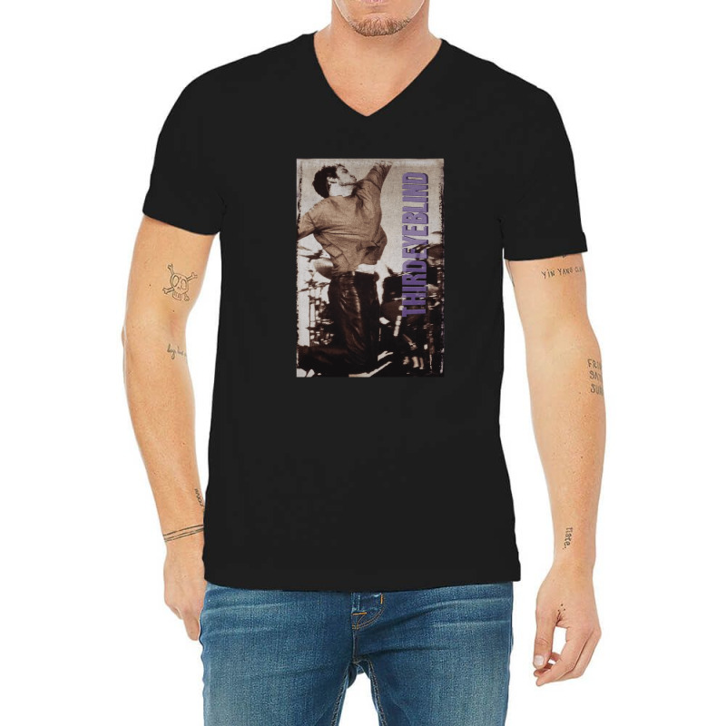 Third Eye, Blind Bonfire Tour, Third Eye Art, Third Eye Vinatge, Third V-neck Tee | Artistshot