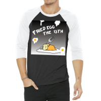 Gudetama Fried Egg The 13th Halloween Tee 3/4 Sleeve Shirt | Artistshot