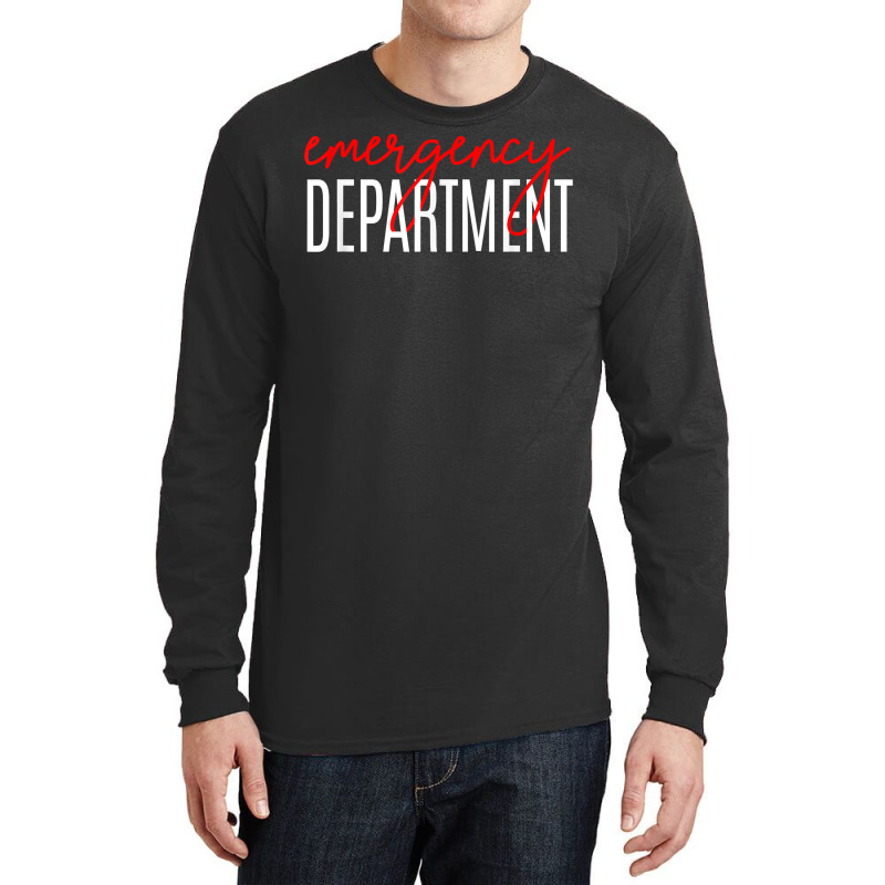 Emergency Department, Emergency Room Healthcare Nursing T Shirt Long Sleeve Shirts | Artistshot