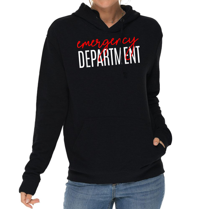 Emergency Department, Emergency Room Healthcare Nursing T Shirt Lightweight Hoodie | Artistshot