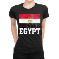 Egypt Egyptian Flag Family Pride Country Nation Men Women Premium Ladies Fitted T-shirt | Artistshot