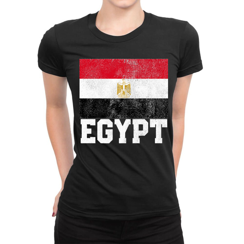 Egypt Egyptian Flag Family Pride Country Nation Men Women Premium Ladies Fitted T-Shirt by MaryTMcgoffin | Artistshot