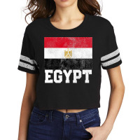 Egypt Egyptian Flag Family Pride Country Nation Men Women Premium Scorecard Crop Tee | Artistshot